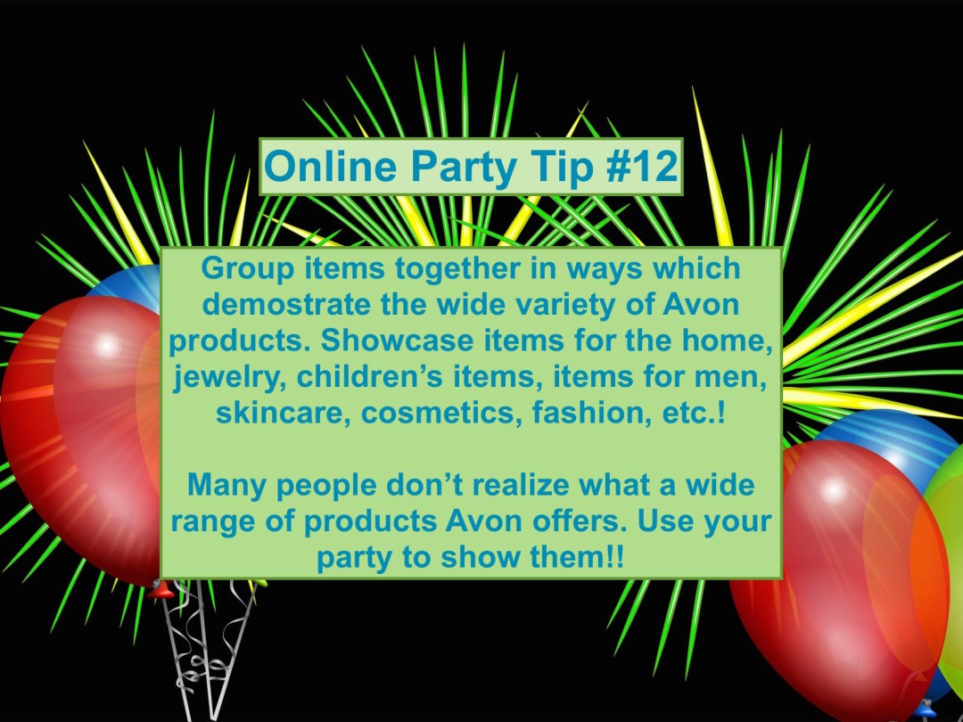 Party Tip #12