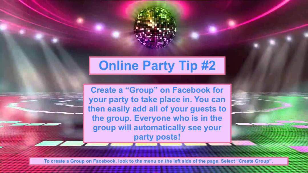 Party Tip #2