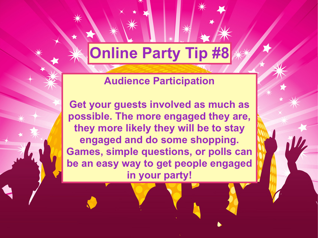 Party Tip #8